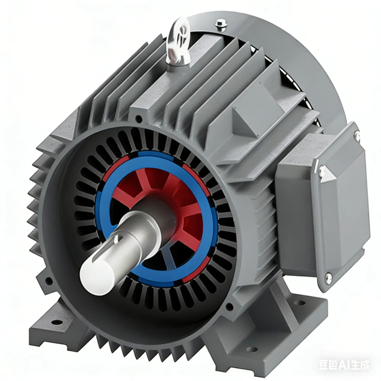 应龙SynRM电机成品